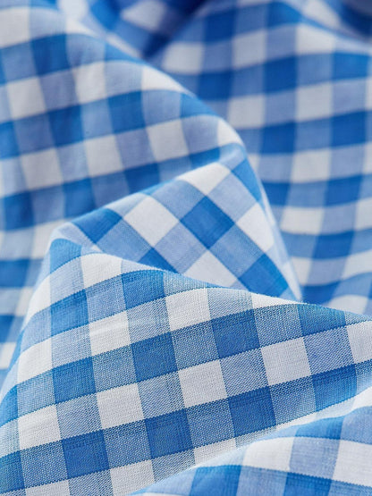 FUSSED Yarn Dyed Vichy Plaid Layered Women&