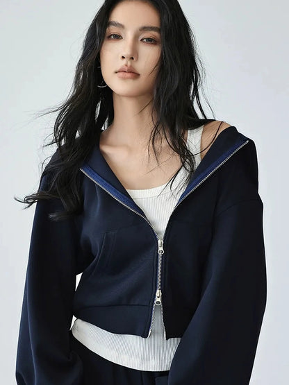 FU FRESH UP Athflow Hoodie Set With Wide Leg Pants