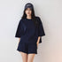 FU_FRESH_UP_Athflow_Relaxed_Cotton_T-shirt_And_Shorts_Set_MISSTT