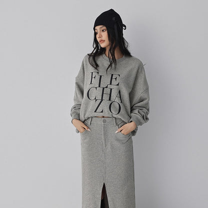 FU_FRESH_UP_Athleisure_Letter_Print_Hoodie_Set_With_Slit_Skirt_MISSTT