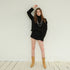 FU_FRESH_UP_Boucle_Vintage_High_Waist_Zipper_A_Line_Women&