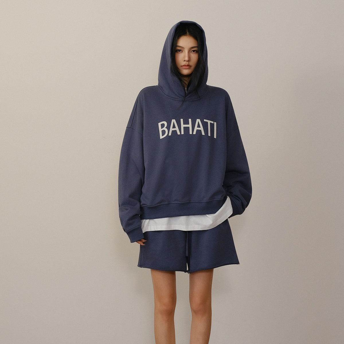 FU_FRESH_UP_Color_Block_Print_Hooded_Cropped_Long_Sleeve_Women&