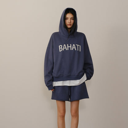 FU_FRESH_UP_Color_Block_Print_Hooded_Cropped_Long_Sleeve_Women&