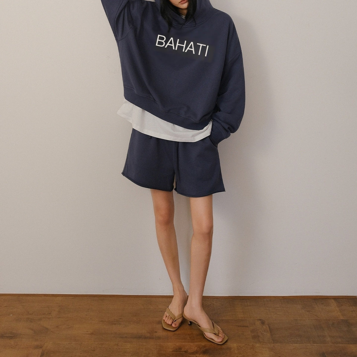 FU_FRESH_UP_Color_Block_Print_Hooded_Cropped_Long_Sleeve_Women&