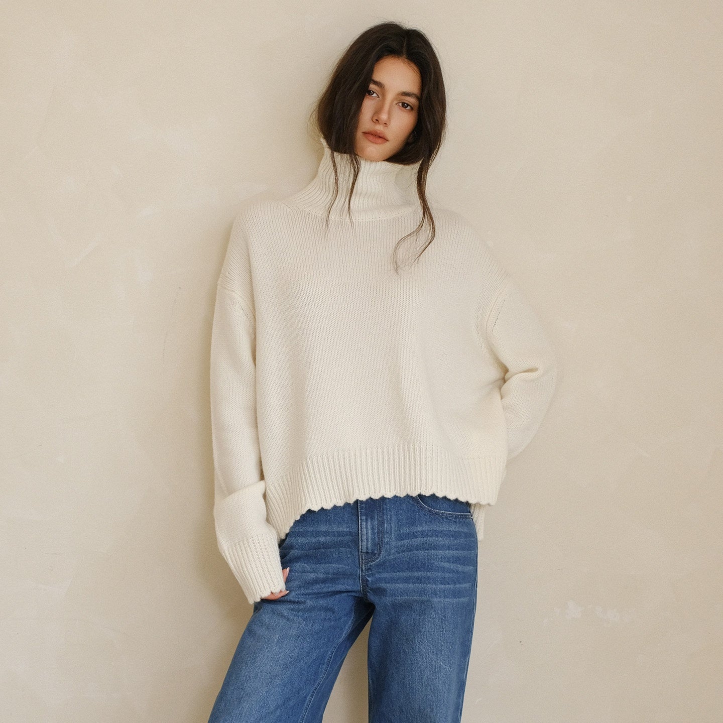 FU_FRESH_UP_Colorblock_Lace_Trim_Oversized_Women&