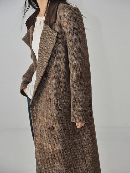 FU FRESH UP Contrast Color Tailored Blazer Women&