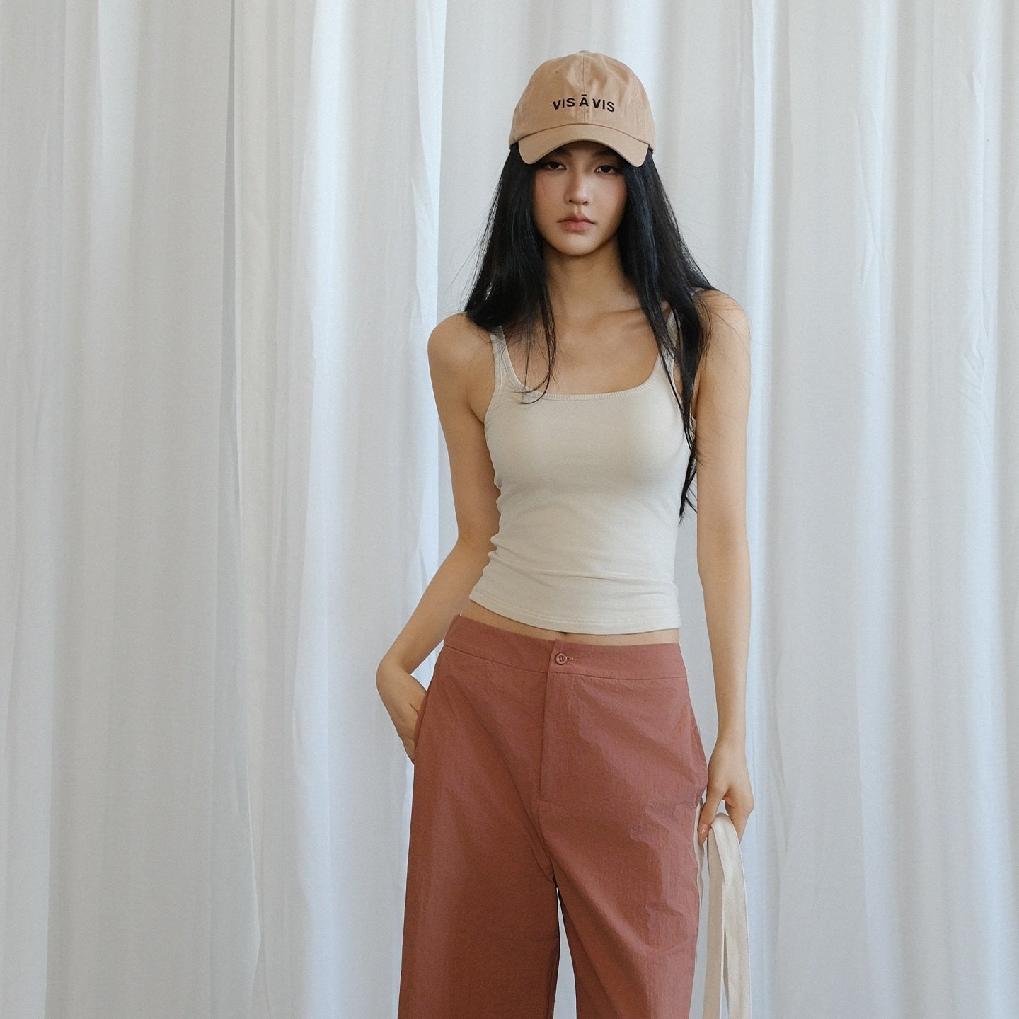 FU_FRESH_UP_Cropped_Drawstring_Straight_Leg_Women&