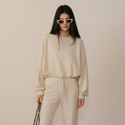 FU_FRESH_UP_Cropped_Drawstring_Straight_Leg_Women&