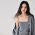 FU_FRESH_UP_Cropped_Knit_Cardigan_V-neck_T-shirt_Long_Sleeve_Camisole_Set_MISSTT