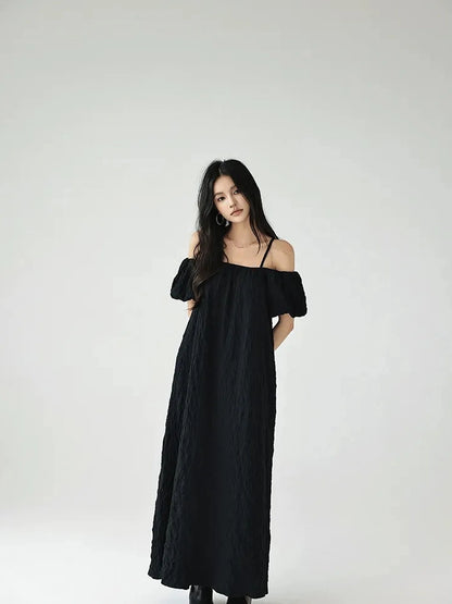 FU FRESH UP Elegant Off Shoulder Ruffle Mini Dress