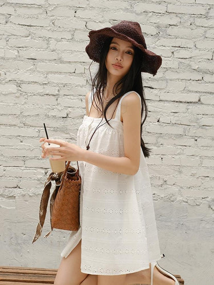 FU FRESH UP Embroidered A Line Women&