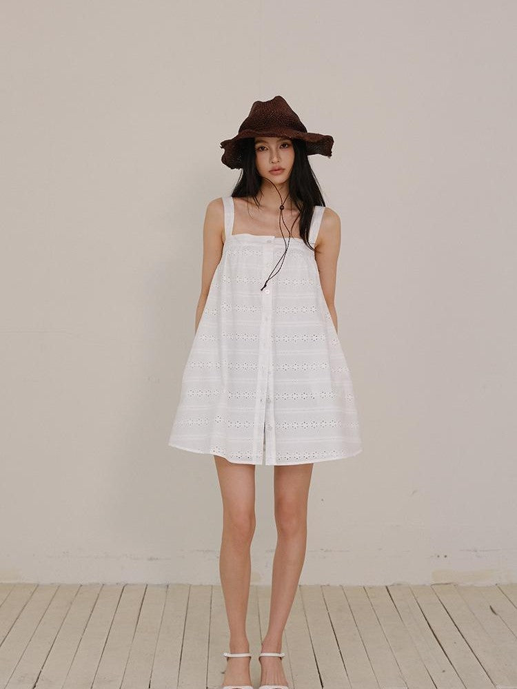 FU FRESH UP Embroidered A Line Women&