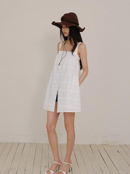 FU FRESH UP Embroidered A Line Women&