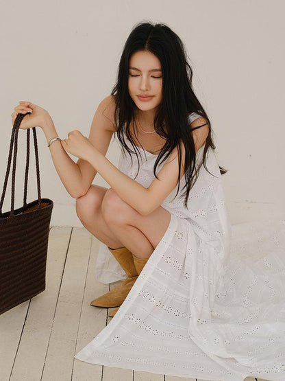 FU FRESH UP Embroidered A Line Women&