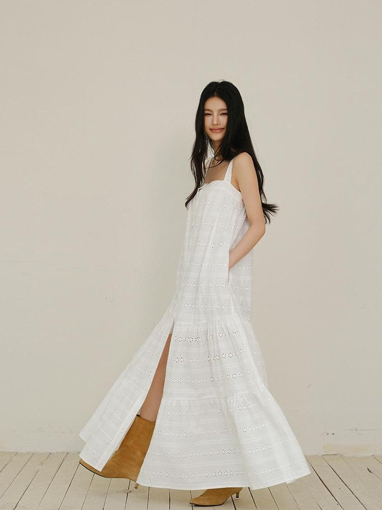 FU FRESH UP Embroidered A Line Women&