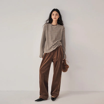 FU_FRESH_UP_Fall_Winter_Striped_Corduroy_Wide_Leg_Trousers_MISSTT