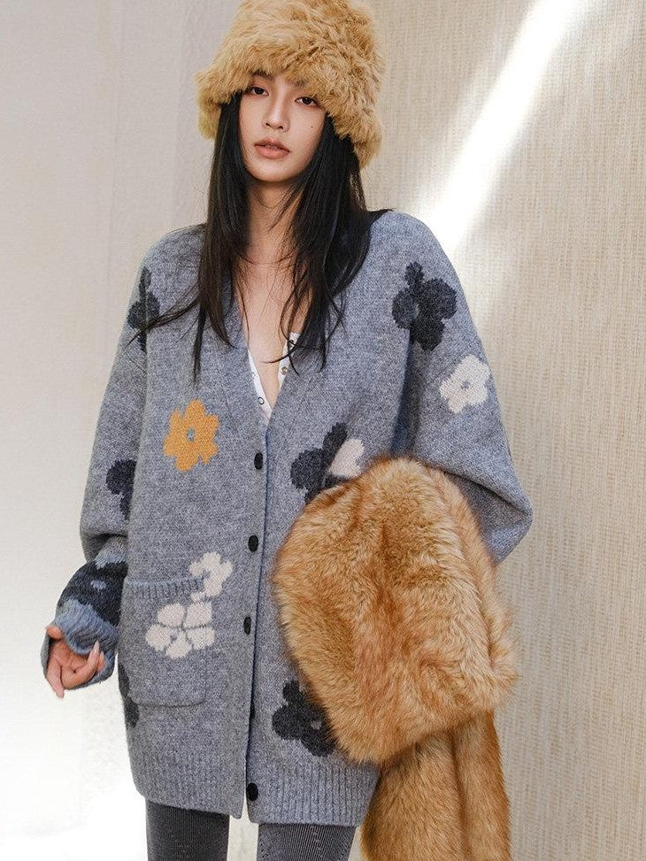 FU FRESH UP Faux Fox Fur Plush Luxury Women&