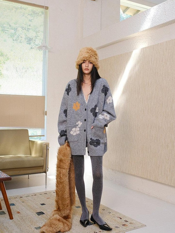 FU FRESH UP Faux Fox Fur Plush Luxury Women&