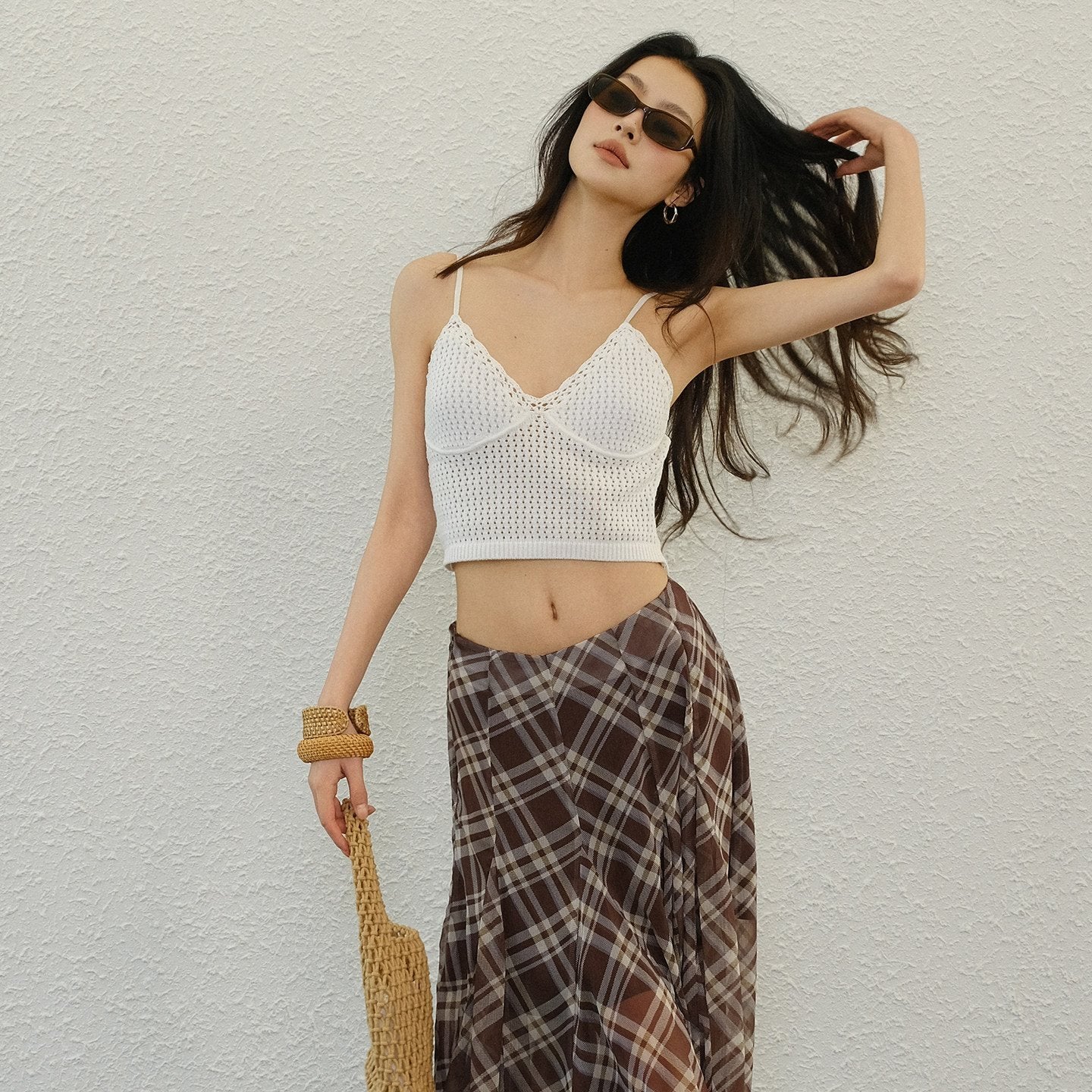 FU_FRESH_UP_French_Crochet_Openwork_V-neck_Bra_Free_Women&