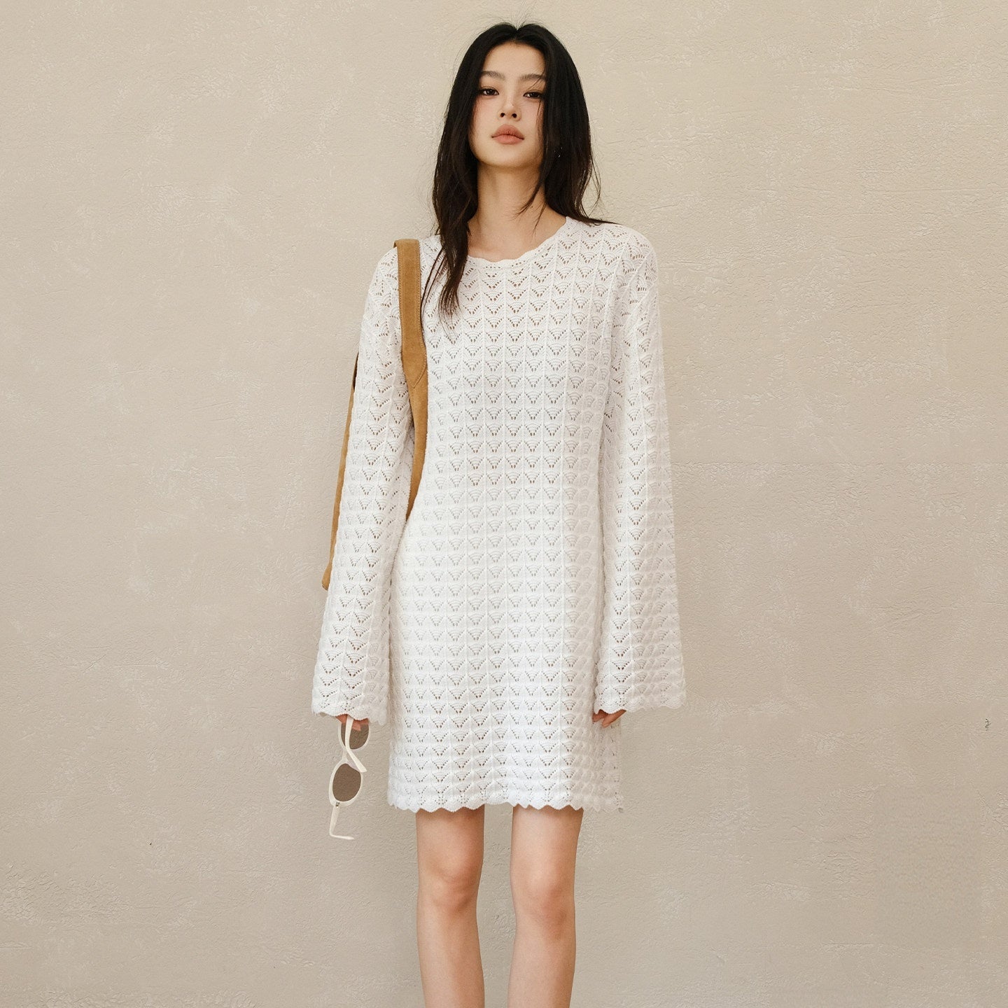 FU_FRESH_UP_French_Resort_3D_Crochet_Eyelet_Bell_Sleeve_Women&