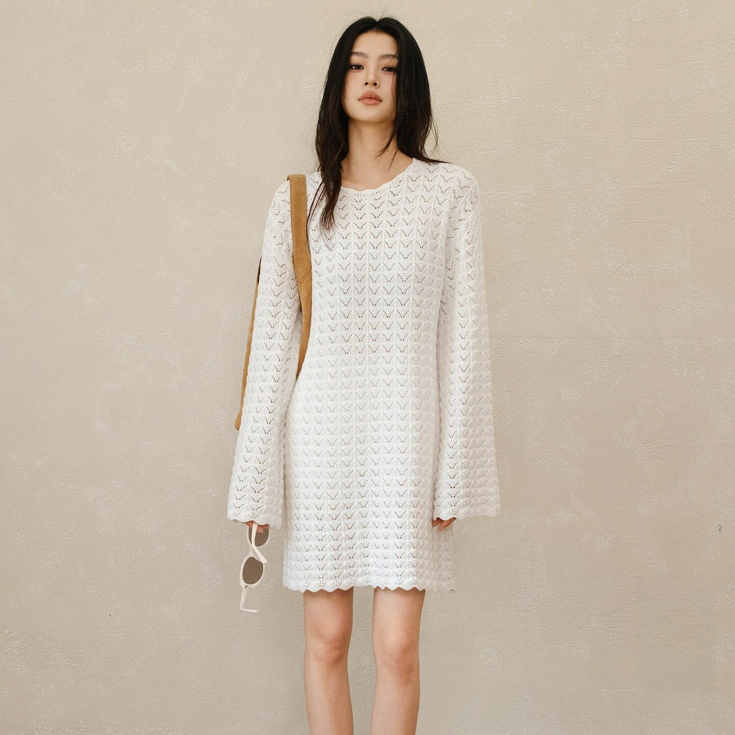 FU_FRESH_UP_French_Resort_3D_Crochet_Eyelet_Bell_Sleeve_Women&