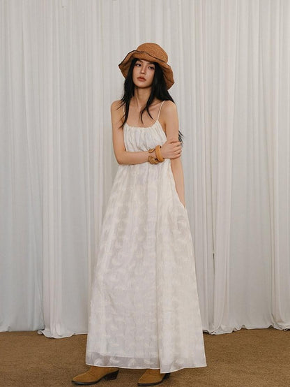 FU FRESH UP French Romantic Hand Embroidered Strappy Women&