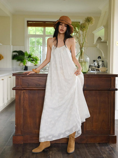 FU FRESH UP French Romantic Hand Embroidered Strappy Women&