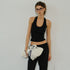 FU_FRESH_UP_Halter_Knit_Cropped_High_Waist_Flare_Women&