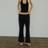 FU_FRESH_UP_Halter_Knit_Cropped_High_Waist_Flare_Women&