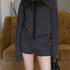 FU_FRESH_UP_Heather_Grey_Cable_Knit_Bow_Tie_Relaxed_Women&