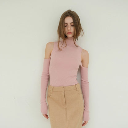 FU_FRESH_UP_High_Neck_Off_Shoulder_Wool_Knit_Top_MISSTT
