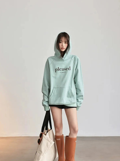 FU FRESH UP High Quality Cotton Color Block Hoodie