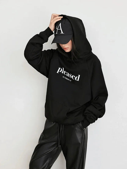 FU FRESH UP High Quality Cotton Color Block Hoodie