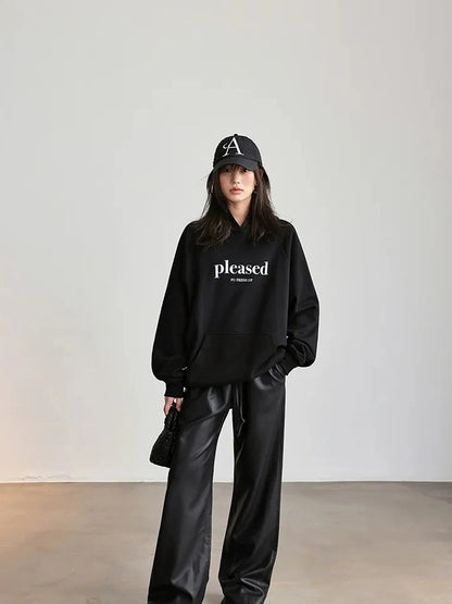 FU FRESH UP High Quality Cotton Color Block Hoodie
