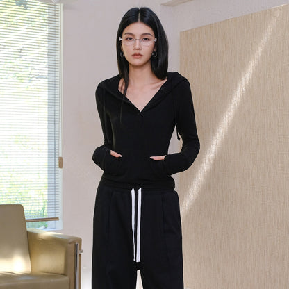 FU_FRESH_UP_Knitted_Brushed_Slimming_Drawstring_Women&