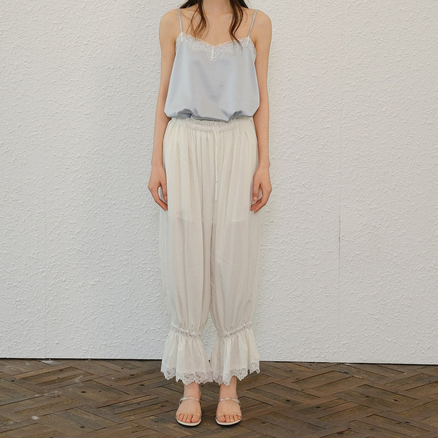 FU_FRESH_UP_Lantern_Lace_Panel_Tie_High_Waist_Women&