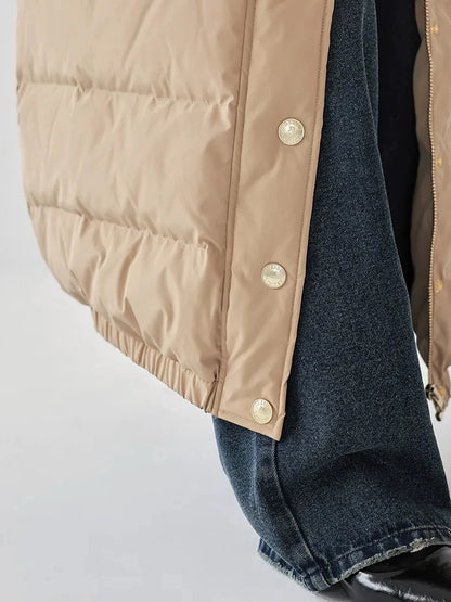 Lightweight Long Down Coat With Cloud Loft Warmth