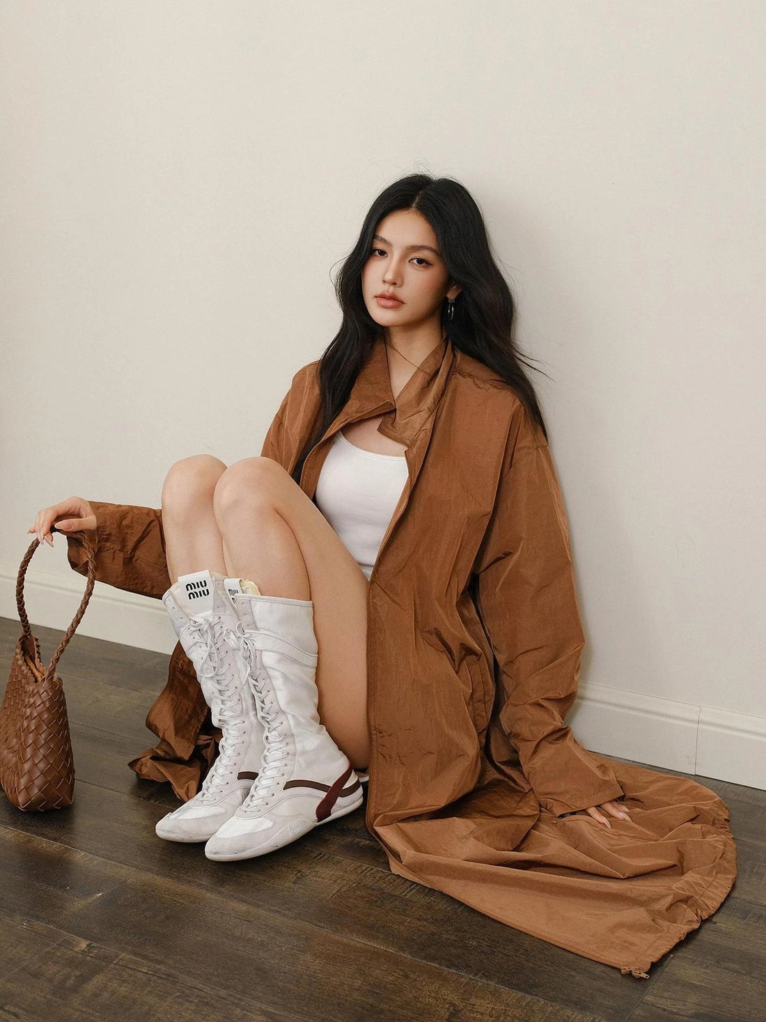 FU FRESH UP Lightweight Oversized Sun Protection Coat