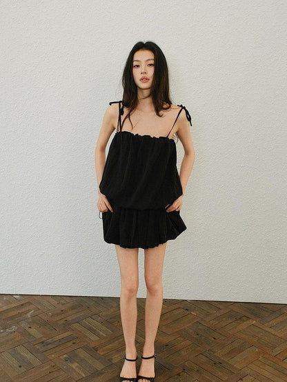 FU FRESH UP Lightweight Smooth Pleated Ruched Women&