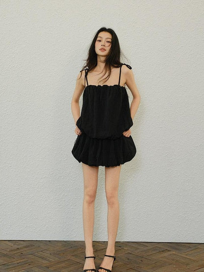 FU FRESH UP Lightweight Smooth Pleated Ruched Women&