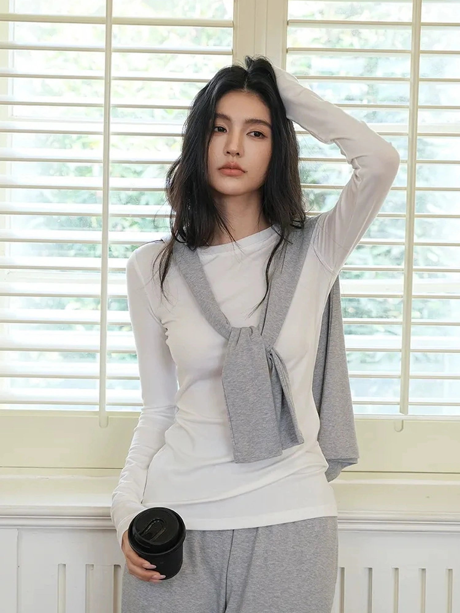 FU FRESH UP Lightweight Wool Tencel Layering Set