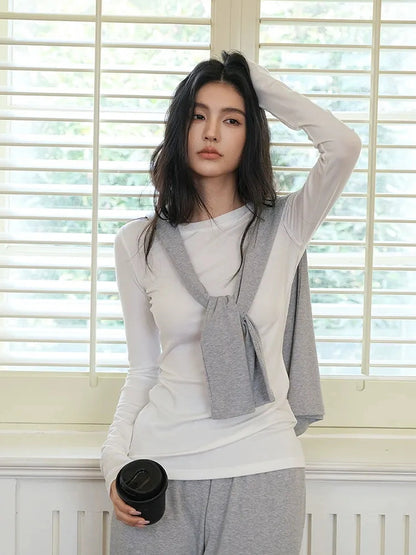 FU FRESH UP Lightweight Wool Tencel Layering Set