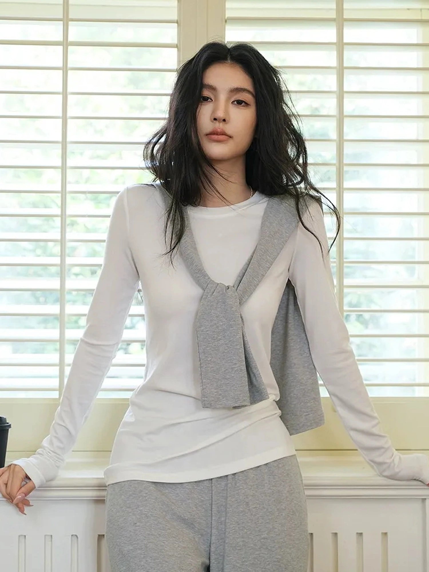 FU FRESH UP Lightweight Wool Tencel Layering Set