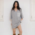 FU_FRESH_UP_Loose_V-Neck_Hemp_Cotton_Lace_Trim_Pocket_Tee_MISSTT