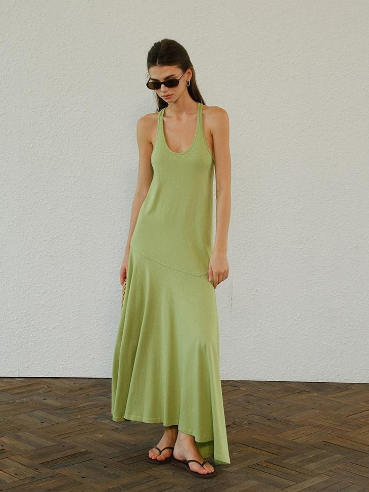 FU FRESH UP Minimal High Waist Irregular Hem Women&