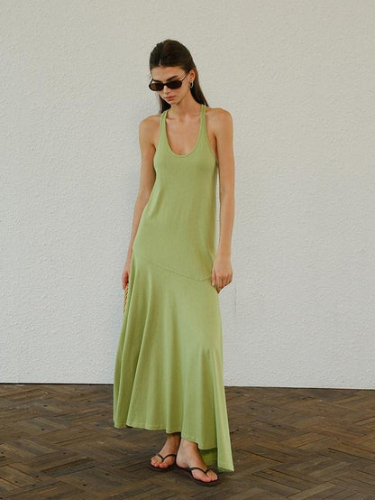 FU FRESH UP Minimal High Waist Irregular Hem Women&