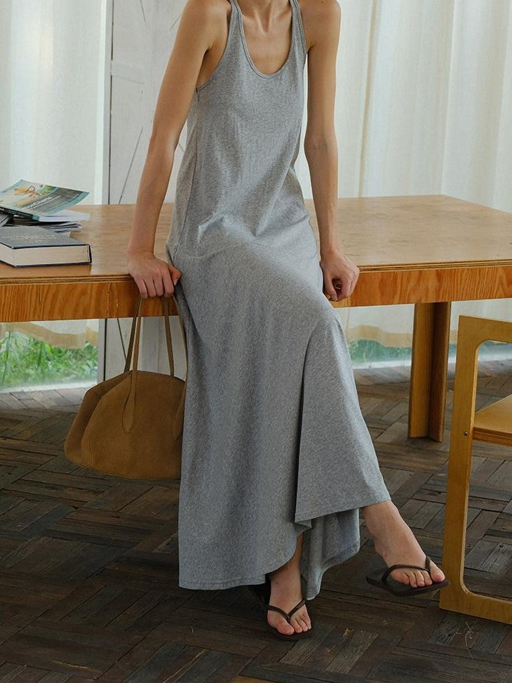 FU FRESH UP Minimal High Waist Irregular Hem Women&