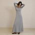 FU_FRESH_UP_Minimalist_High_Waist_Round_Neck_Knit_Straight_Women&