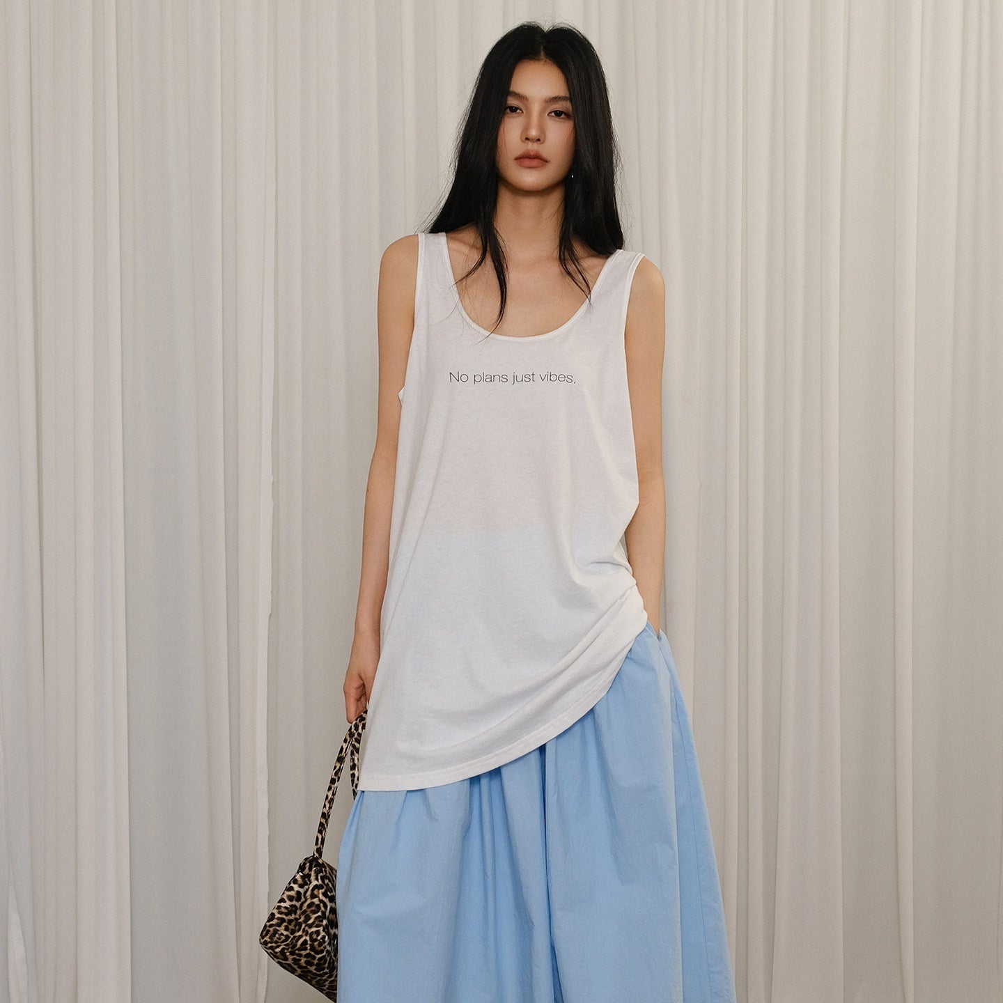 FU_FRESH_UP_Minimalist_U_Neck_Loose_Letter_Print_Women&