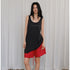 FU FRESH UP Minimalist U Neck Loose Letter Print Women&